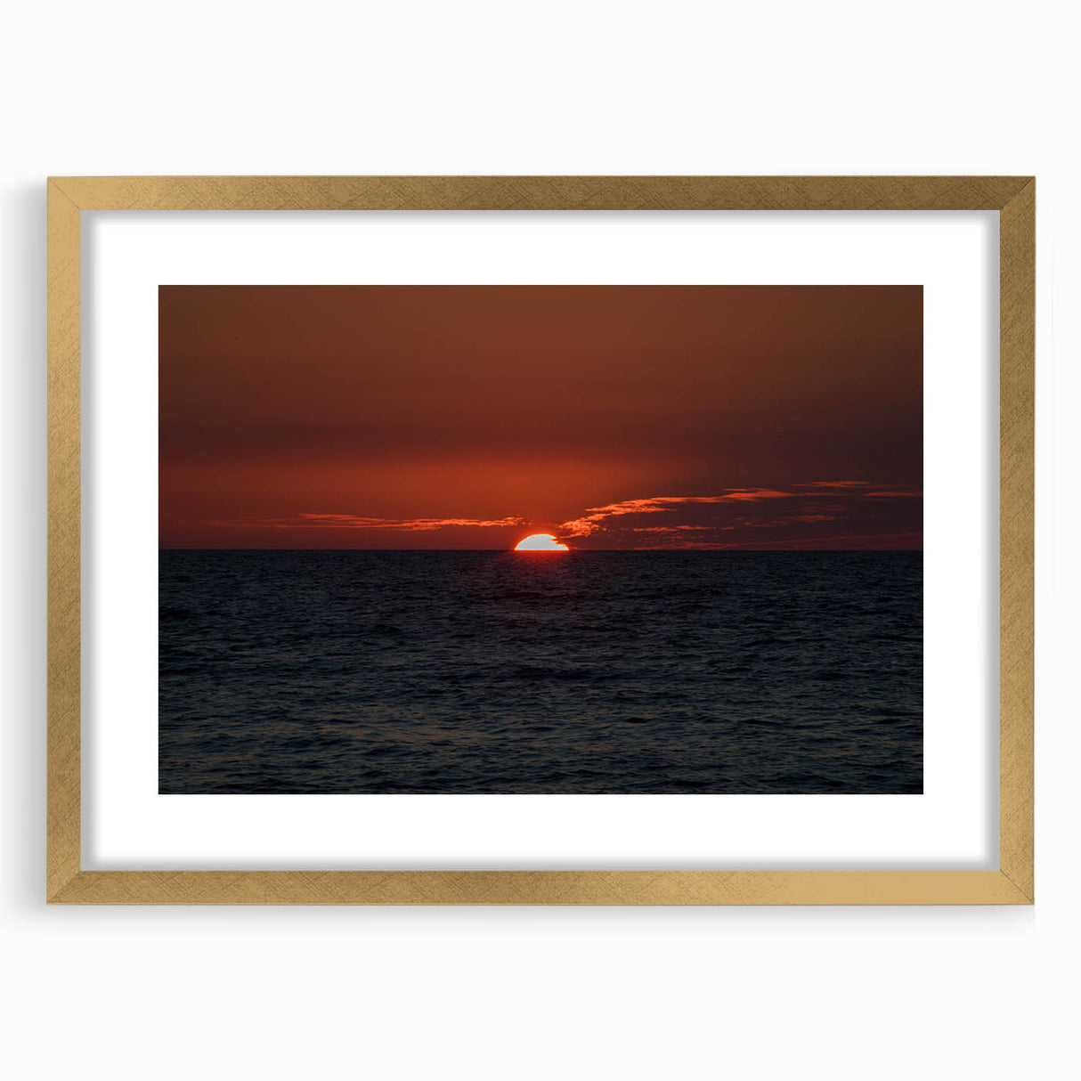 Extra large abstract art print with textured swirls in muted gold and white, framed, ideal for living room decor.