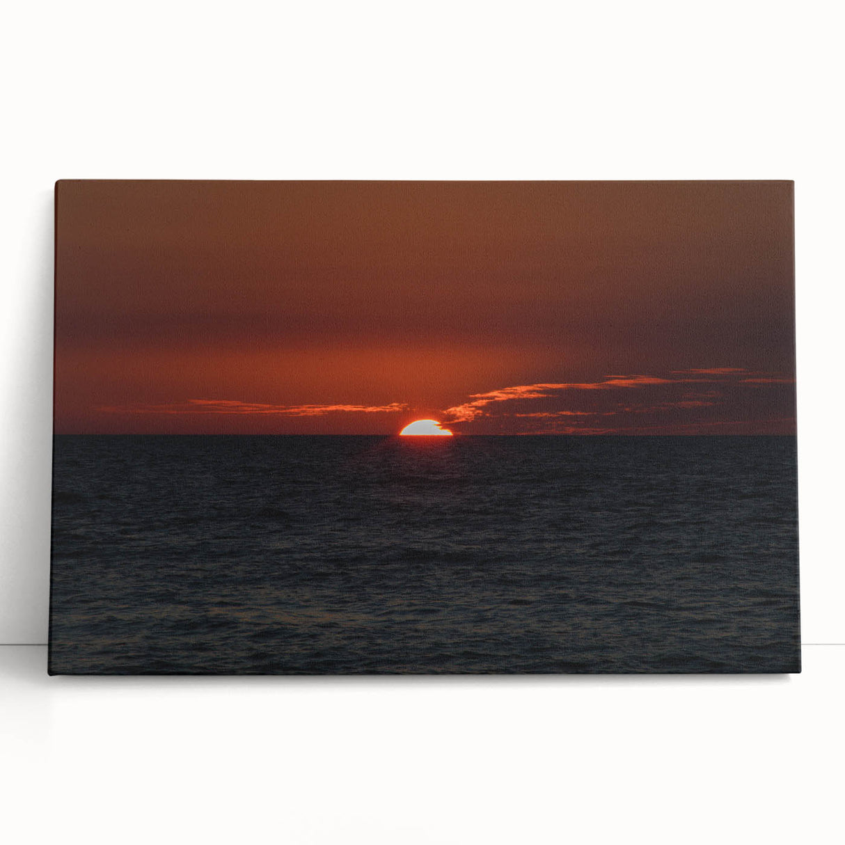 Large black and white abstract canvas art, ideal for kitchen or bedroom wall decor.