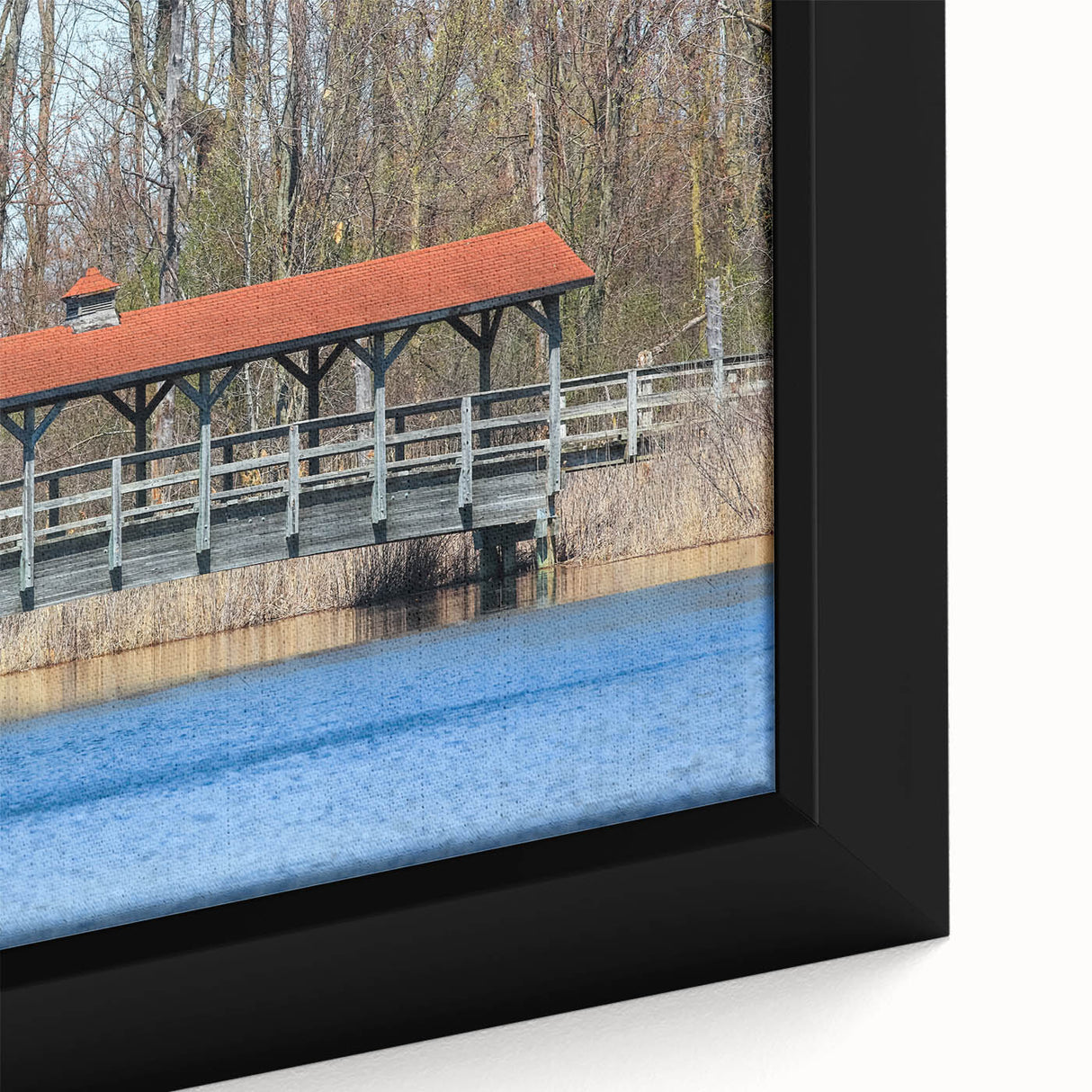 Framed canvas featuring textured black wall art with colorful abstract designs, ideal for living room decor.