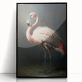 Framed acrylic artwork showcasing a modern black and white design, displayed from the front against a neutral background, perfect for contemporary home decor. The sleek frame enhances the visual appeal, making it an ideal centerpiece for any room.