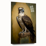 Acrylic glass side view with a sleek, modern design, showcasing its clarity and reflective surface; perfect for contemporary decor or framing artwork.
