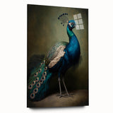 Clear acrylic glass side view showcasing its smooth, transparent surface, ideal for modern displays or framing art. Perfect for enhancing home decor aesthetics.