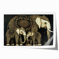 Rolled canvas print showcasing vibrant African tribal art, featuring intricate patterns and rich colors, securely packaged in a durable cardboard tube for safe shipping.