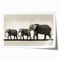 Rolled canvas print showcasing vibrant African tribal art with intricate patterns and bold colors, securely housed in a durable cardboard tube for safe shipping.