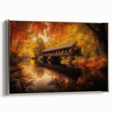 Landscape art painting on framed canvas.