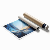 Extra large rolled canvas featuring a floral art design in pastel shades, ideal for classy bathroom wall art.