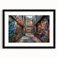 Extra large abstract art print featuring textured, colorful swirls on canvas, ideal for living room decor.
