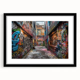 Extra large abstract art print featuring textured, colorful swirls on canvas, ideal for living room decor.