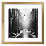 Extra large abstract art print featuring textured swirls in earth tones on a framed canvas, ideal for living room decor.
