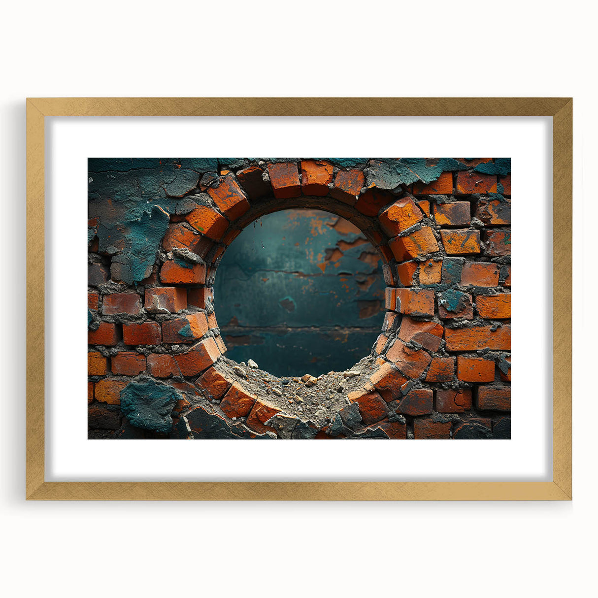 Extra large abstract art print with textured design in muted earth tones on framed canvas, ideal for living room decor.
