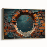 Framed canvas landscape painting featuring a serene twilight scene in muted grays and golds, ideal for bedroom wall decor.