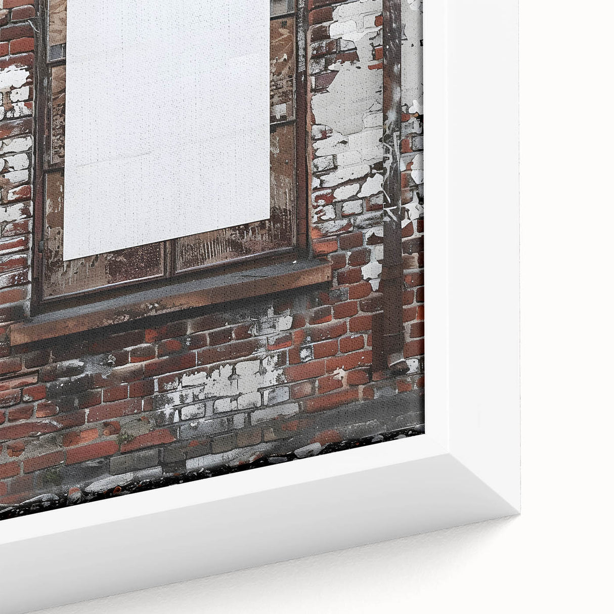 Close-up of textured black wall art featuring vibrant, colorful abstract patterns on a framed canvas.