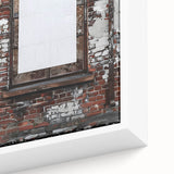 Close-up of textured black wall art featuring vibrant, colorful abstract patterns on a framed canvas.