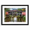 Extra large abstract art print with vibrant, textured colors on a framed canvas, ideal for living room decor.