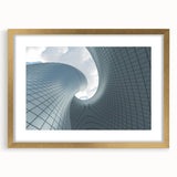 Textured abstract art print in gold and beige tones on framed canvas, suitable for bedroom decor.