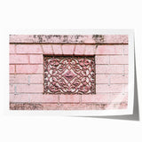 Extra large rolled canvas print featuring a floral design in muted pastel shades, ideal for art wall dining room.