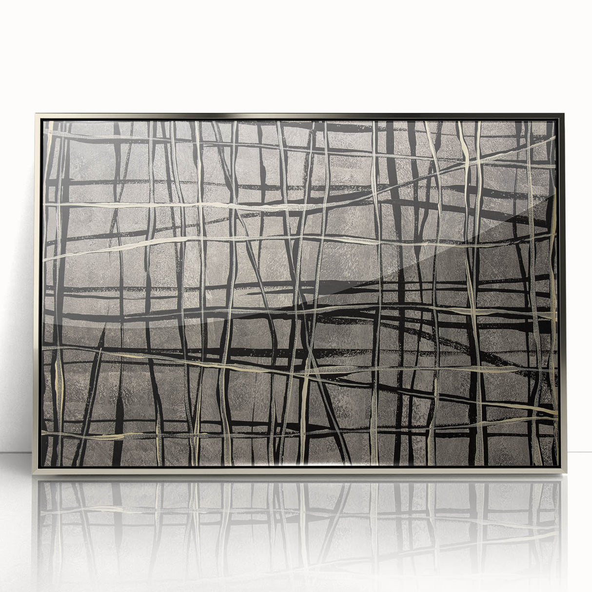 Modern Abstract Wall Art - Geometric Minimalist Canvas Print