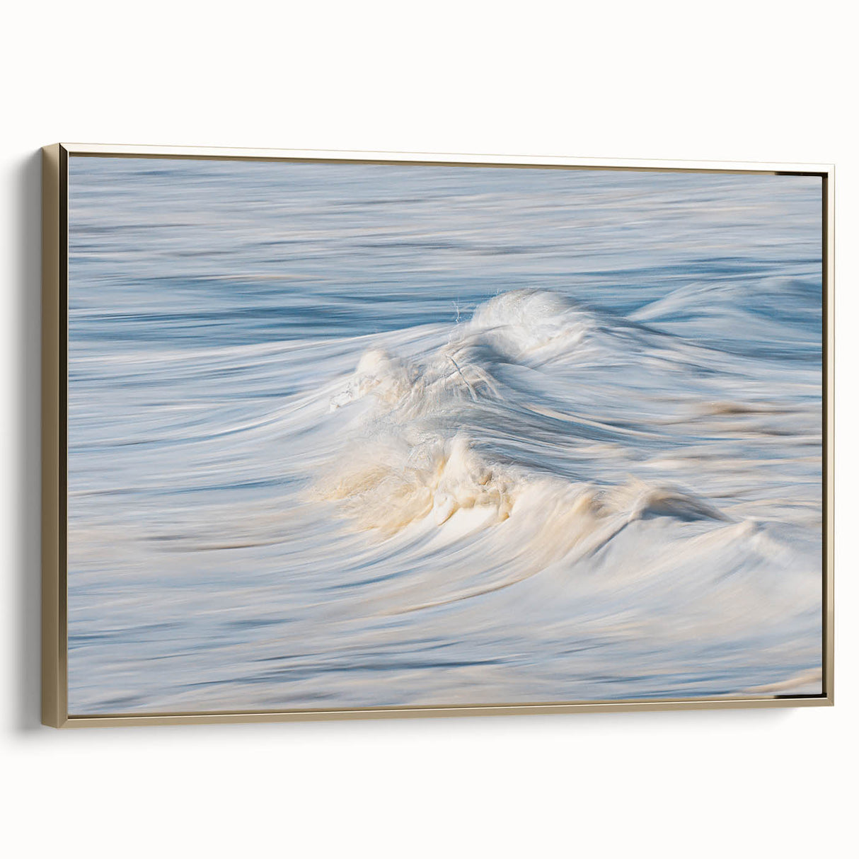 Calming Landscape Acrylic Print – Serene Waves Wall Art