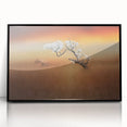 Blossoming Tree at Sunset - Fine Art Photography Canvas Prints