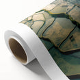 Minimalist Landscape Wall Art – Abstract Terraced Reflections Print