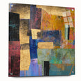 Colorfield Gold – Neutral Abstract Prints from Earthen Harmony Series