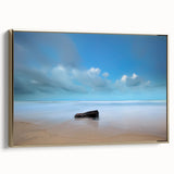 Tranquil Seascape - Minimalist Beach Fine Art Photography