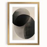 Contemporary Minimalist Wall Art – Overlapping Geometric Circle Design