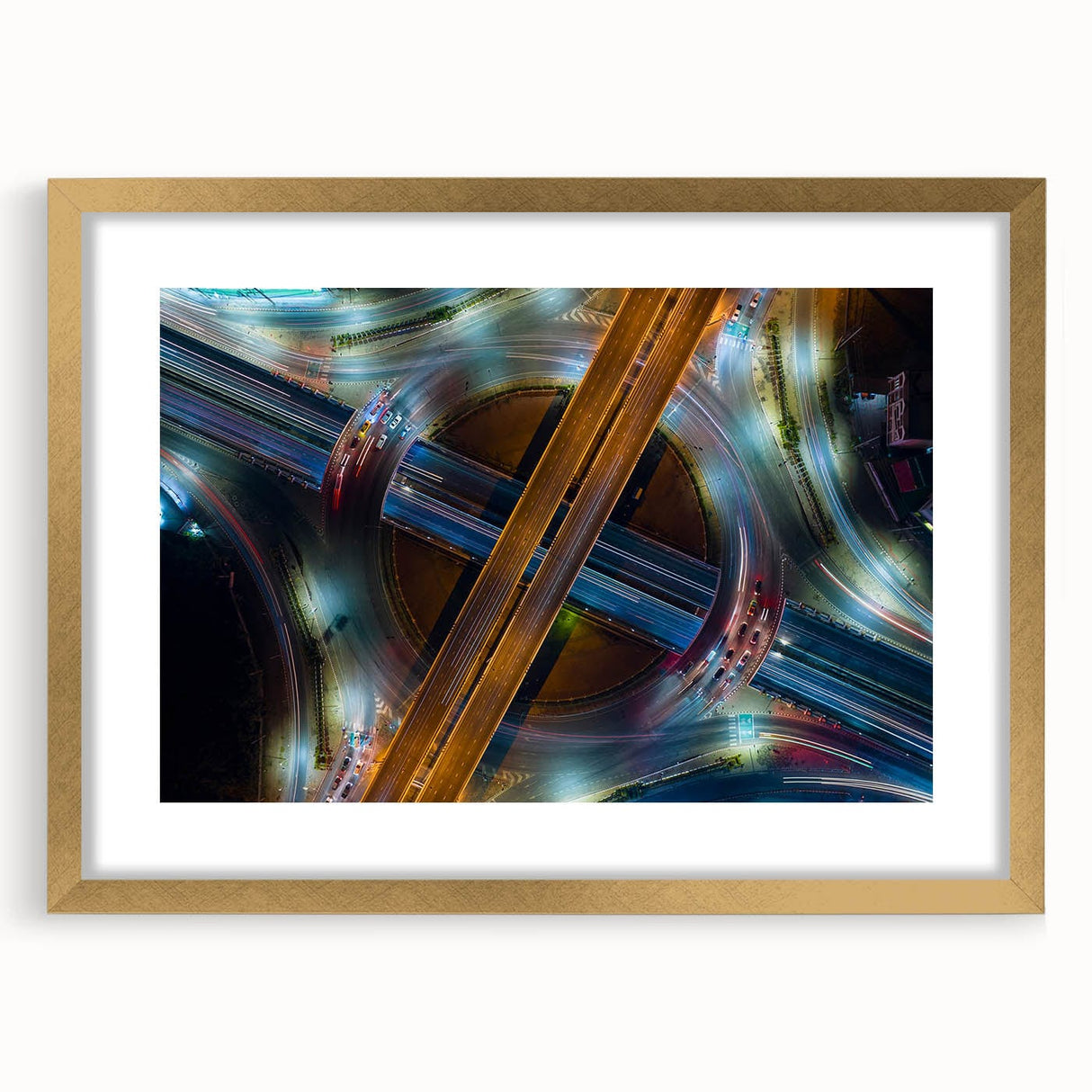 Urban Architectural Photography – Futuristic City Highway Print