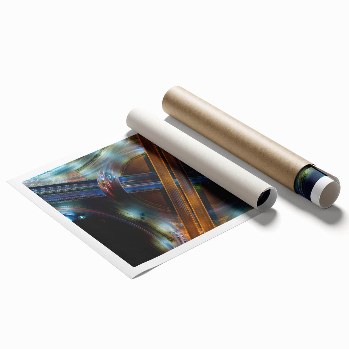 Urban Architectural Photography – Futuristic City Highway Print