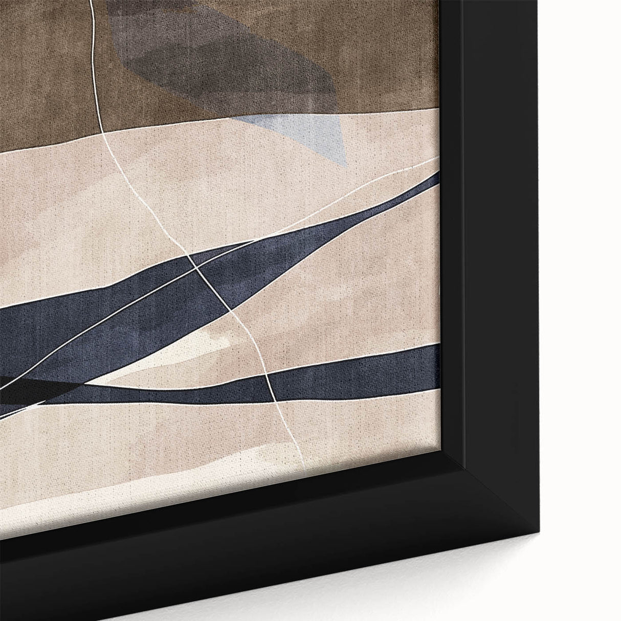 Earthen Harmony Abstracts – Neutral Modern Abstract Wall Art