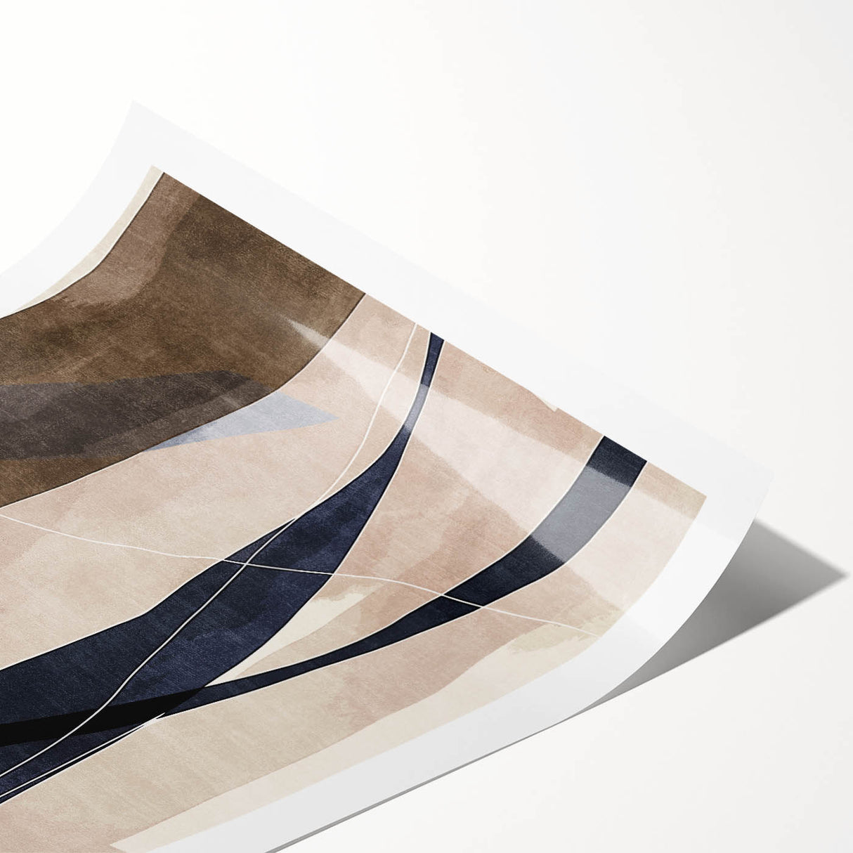 Earthen Harmony Abstracts – Neutral Modern Abstract Wall Art