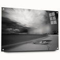 Dramatic Coastal Storm - Black & White Fine Art Photography