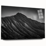 Rugged Mountain Ridges - Black & White Fine Art Photography