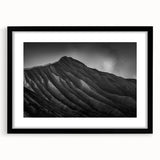 Rugged Mountain Ridges - Black & White Fine Art Photography