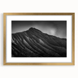 Rugged Mountain Ridges - Black & White Fine Art Photography