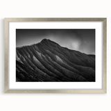 Rugged Mountain Ridges - Black & White Fine Art Photography