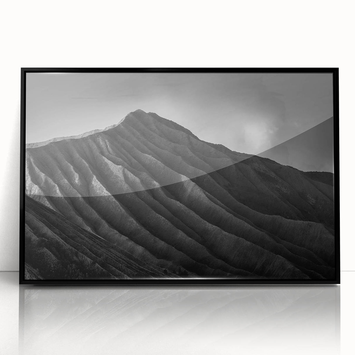 Rugged Mountain Ridges - Black & White Fine Art Photography