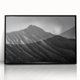 Rugged Mountain Ridges - Black & White Fine Art Photography