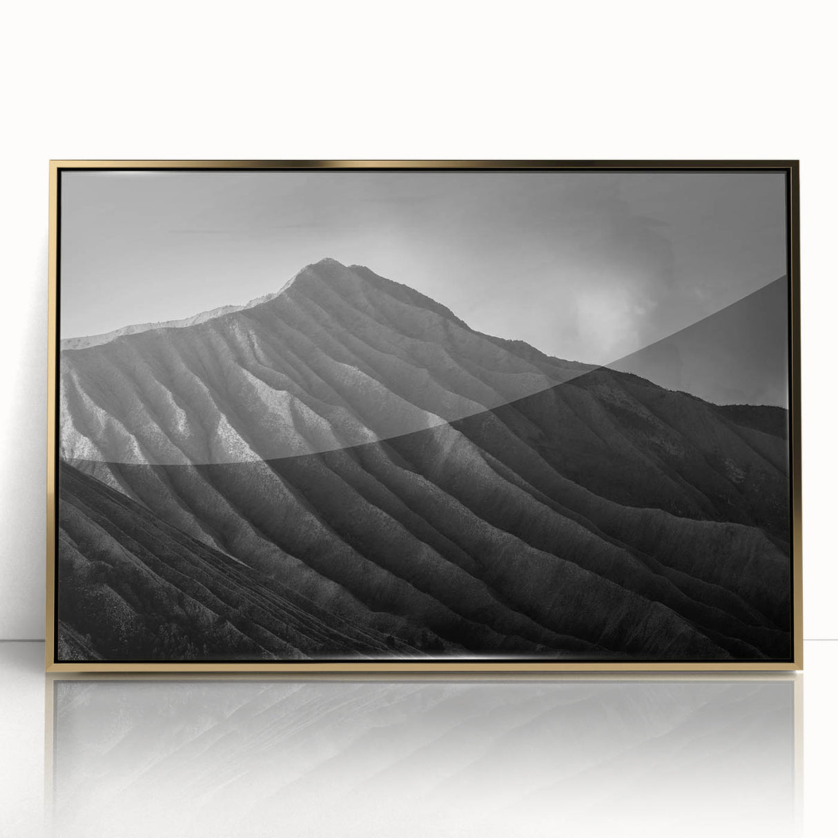 Rugged Mountain Ridges - Black & White Fine Art Photography