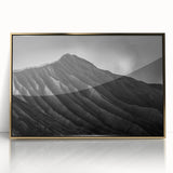 Rugged Mountain Ridges - Black & White Fine Art Photography