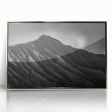 Rugged Mountain Ridges - Black & White Fine Art Photography
