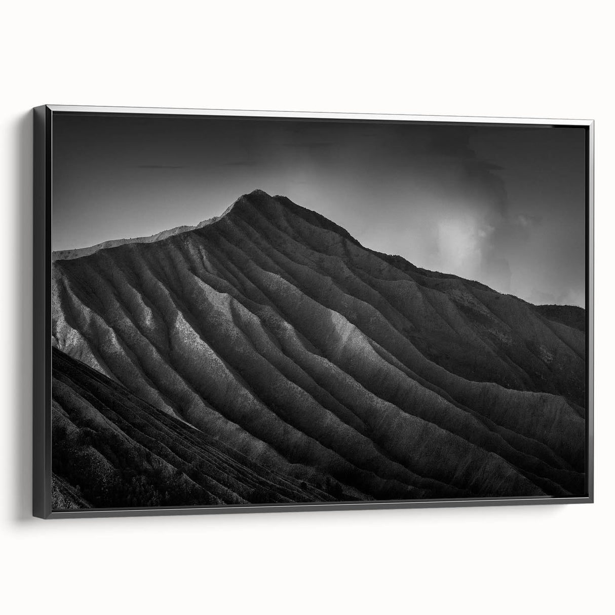 Rugged Mountain Ridges - Black & White Fine Art Photography