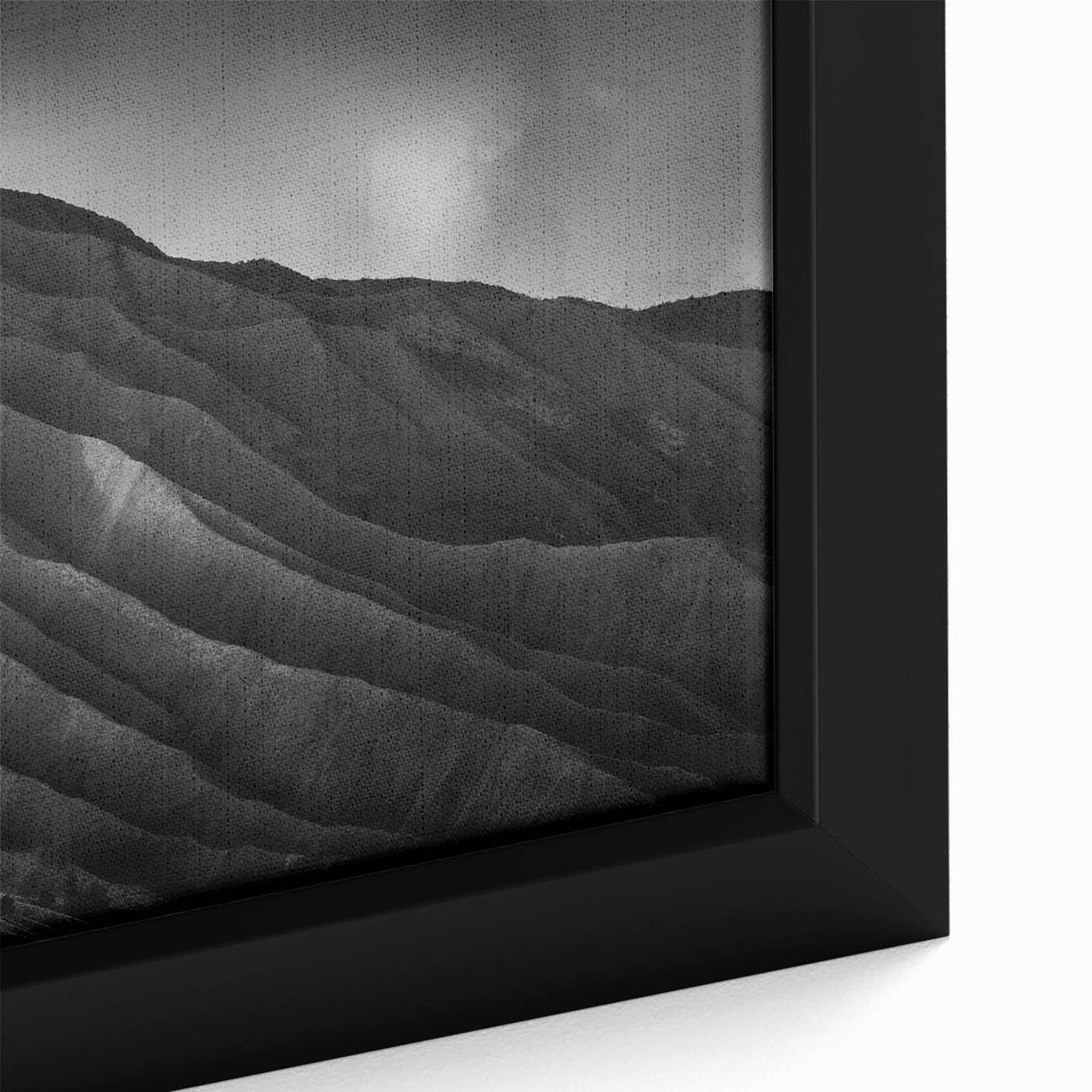 Rugged Mountain Ridges - Black & White Fine Art Photography