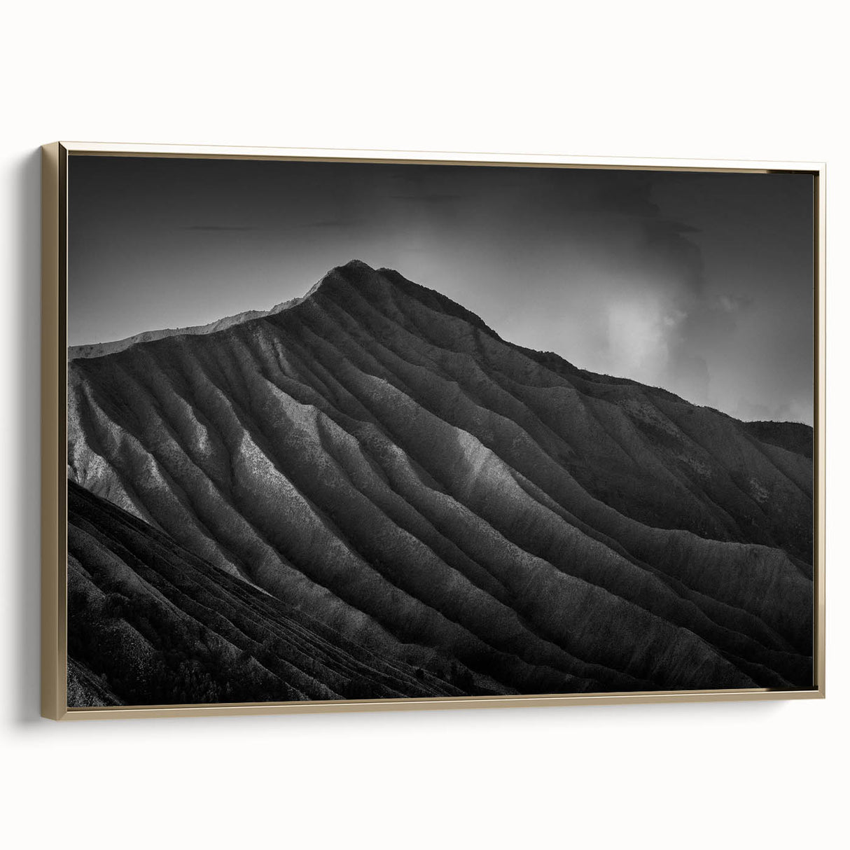 Rugged Mountain Ridges - Black & White Fine Art Photography