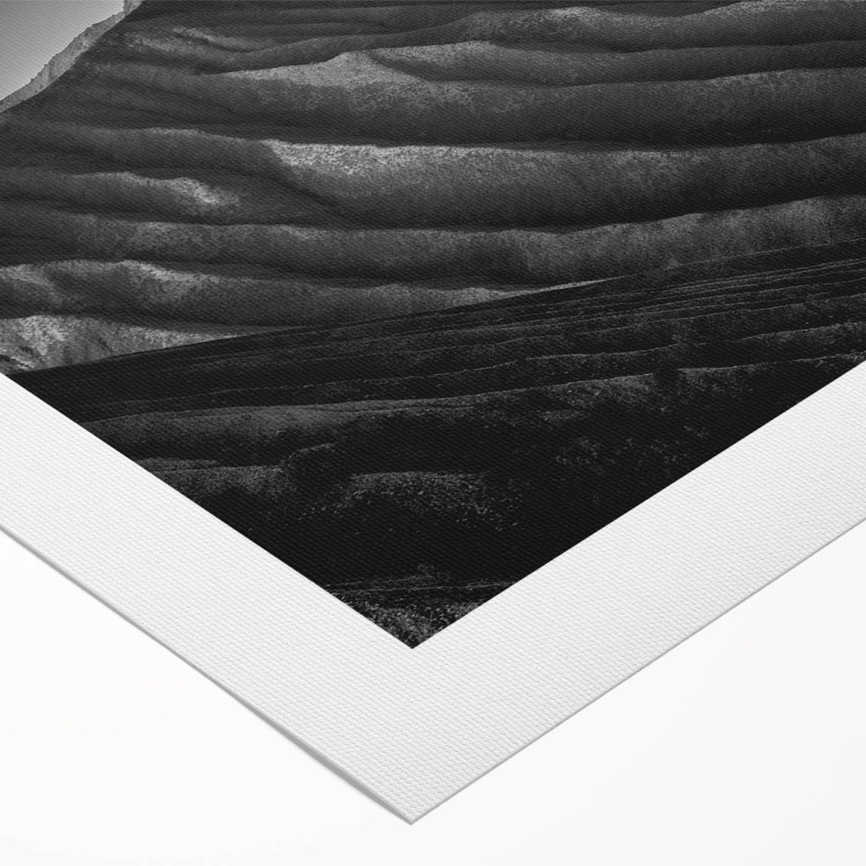 Rugged Mountain Ridges - Black & White Fine Art Photography