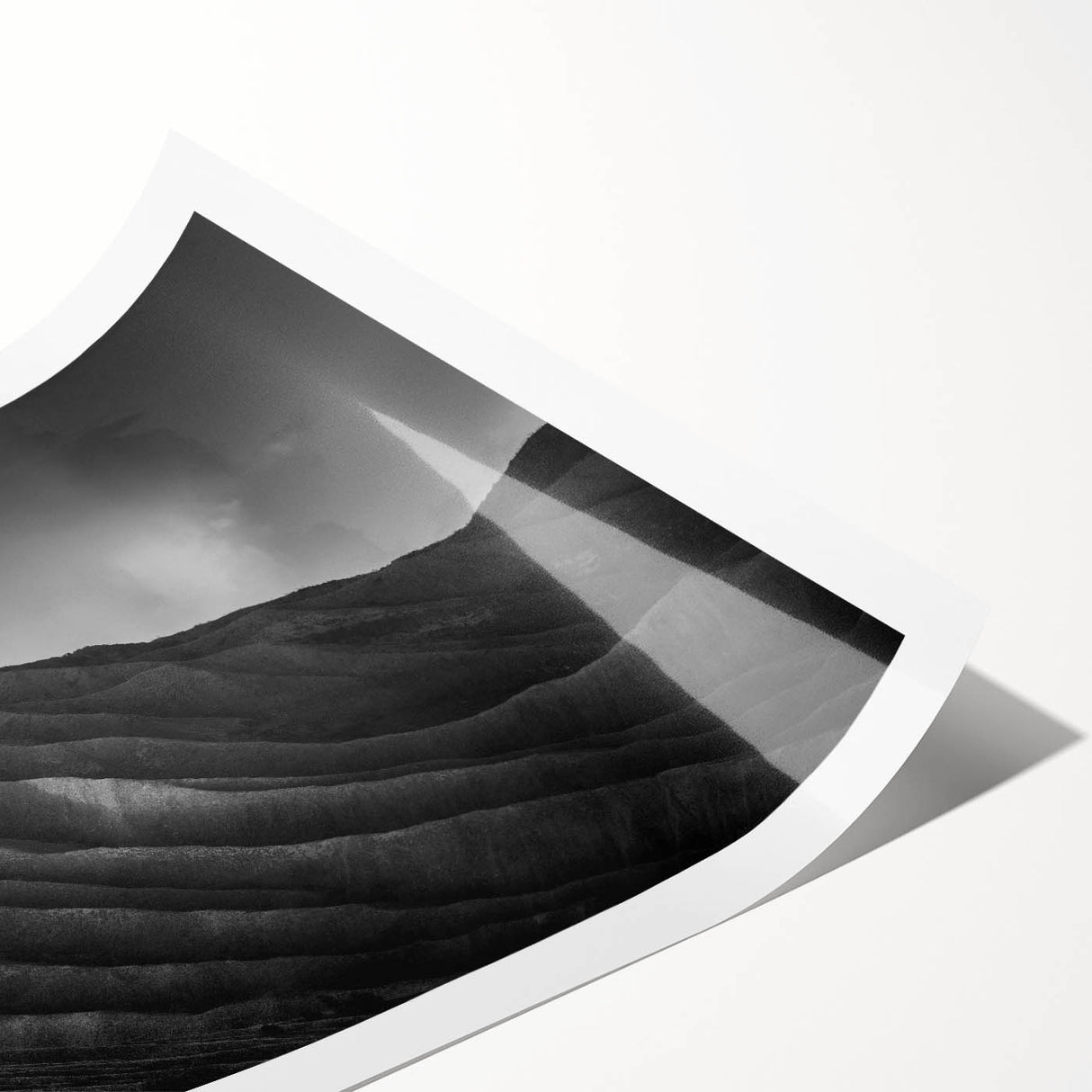 Rugged Mountain Ridges - Black & White Fine Art Photography