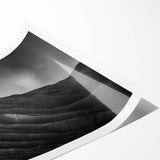 Rugged Mountain Ridges - Black & White Fine Art Photography