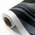 Urban Architectural Wall Art – Curved High-Rise Minimalist Print