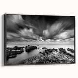 Dramatic Seascape - Black and White Fine Art Photography Print