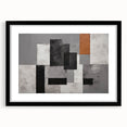 Moody Modern Wall Art – Abstract Geometric Canvas for Stylish Spaces